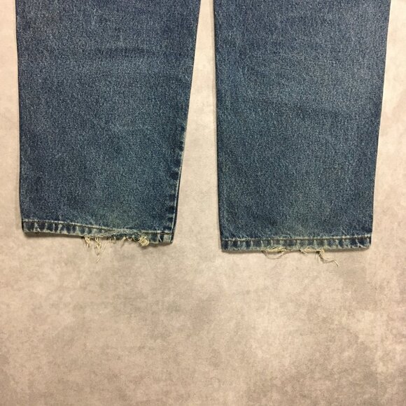 Craftsman Mens Carpenter Blue Jeans size 38x30 Stretch Denim Pants - Picture 10 of 14